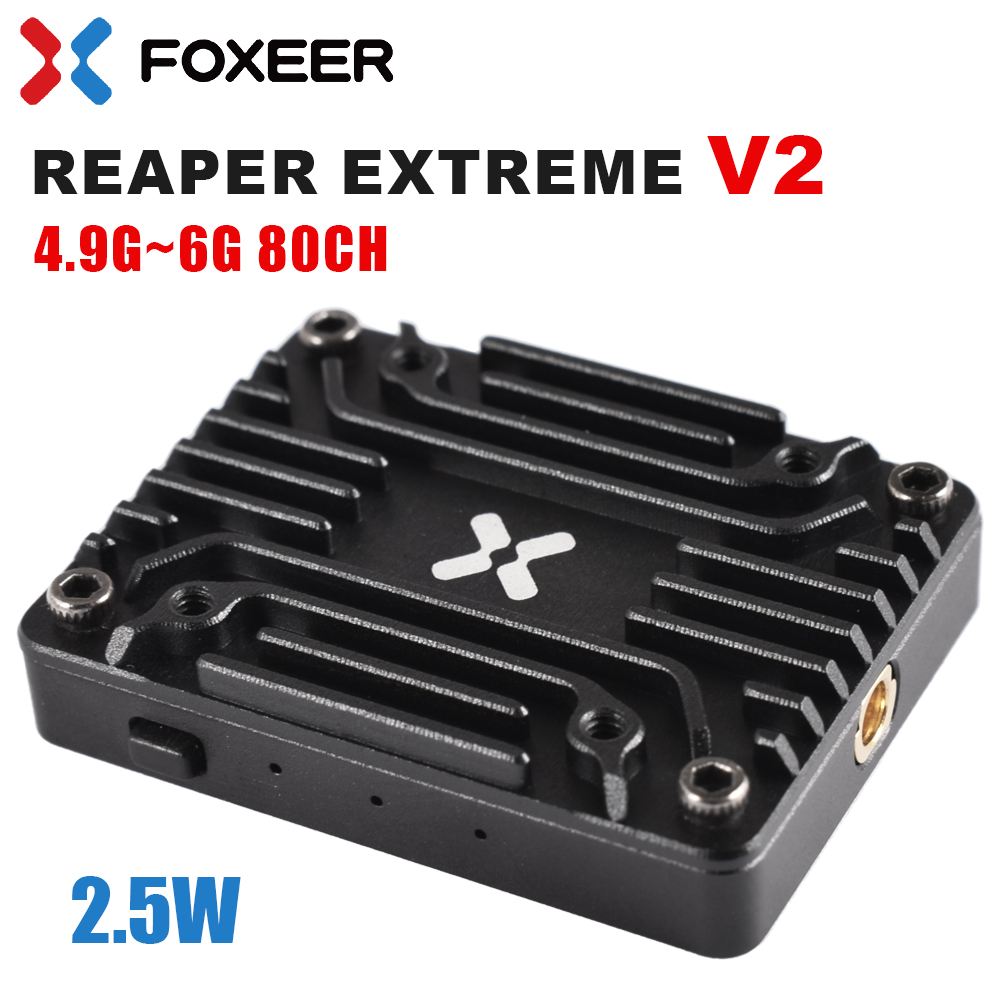 Foxeer 5.8G Reaper Extreme V2  - Foxeer Reaper Extreme 2.5W Vtx recensie en prijs