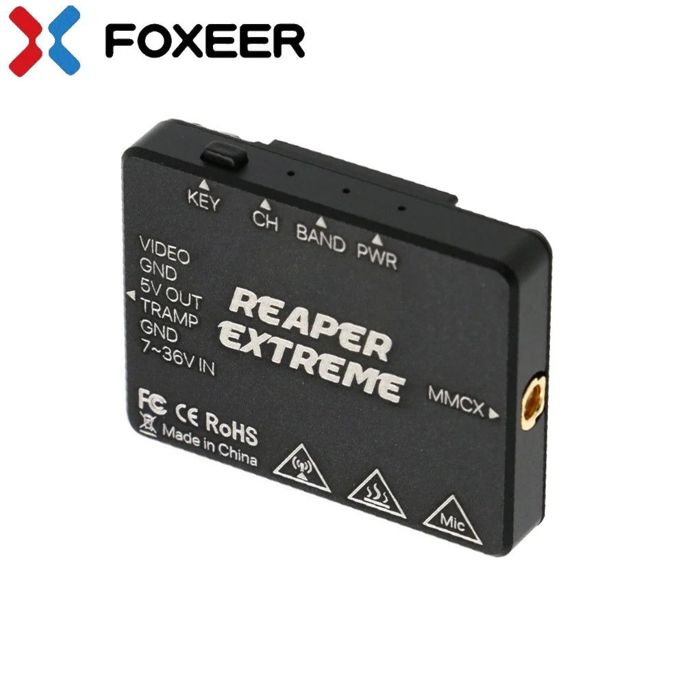 Foxeer 5.8G Reaper Extreme V2  - Foxeer Reaper Extreme 2.5W Vtx recensie en prijs